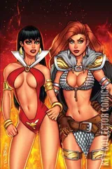 Variant Cover for Vampirella / Red Sonja #1
