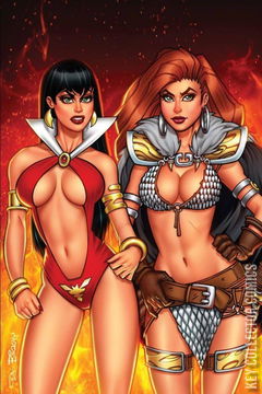 Variant Cover for Vampirella / Red Sonja #1