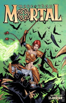 Variant Cover for More Than Mortal #0