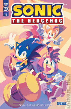 Variant Cover for Sonic the Hedgehog #58