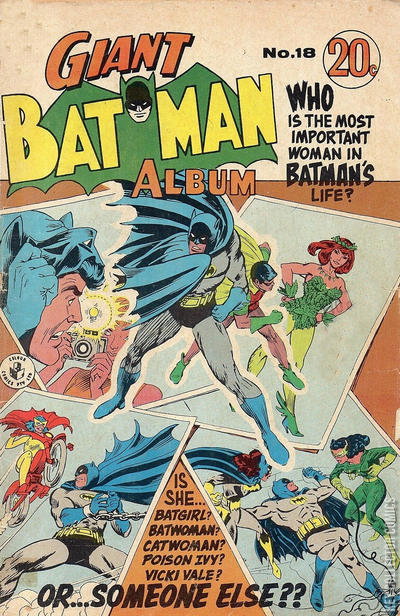 Giant Batman Album #18 Published June 1962 | Key Collec