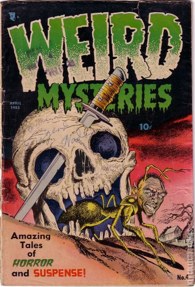 Cover art for Weird Mysteries #4