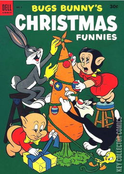 Variant Cover for Bugs Bunny's Christmas Funnies #4