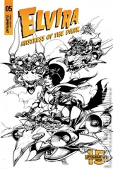 Variant Cover for Elvira: Mistress of the Dark #5