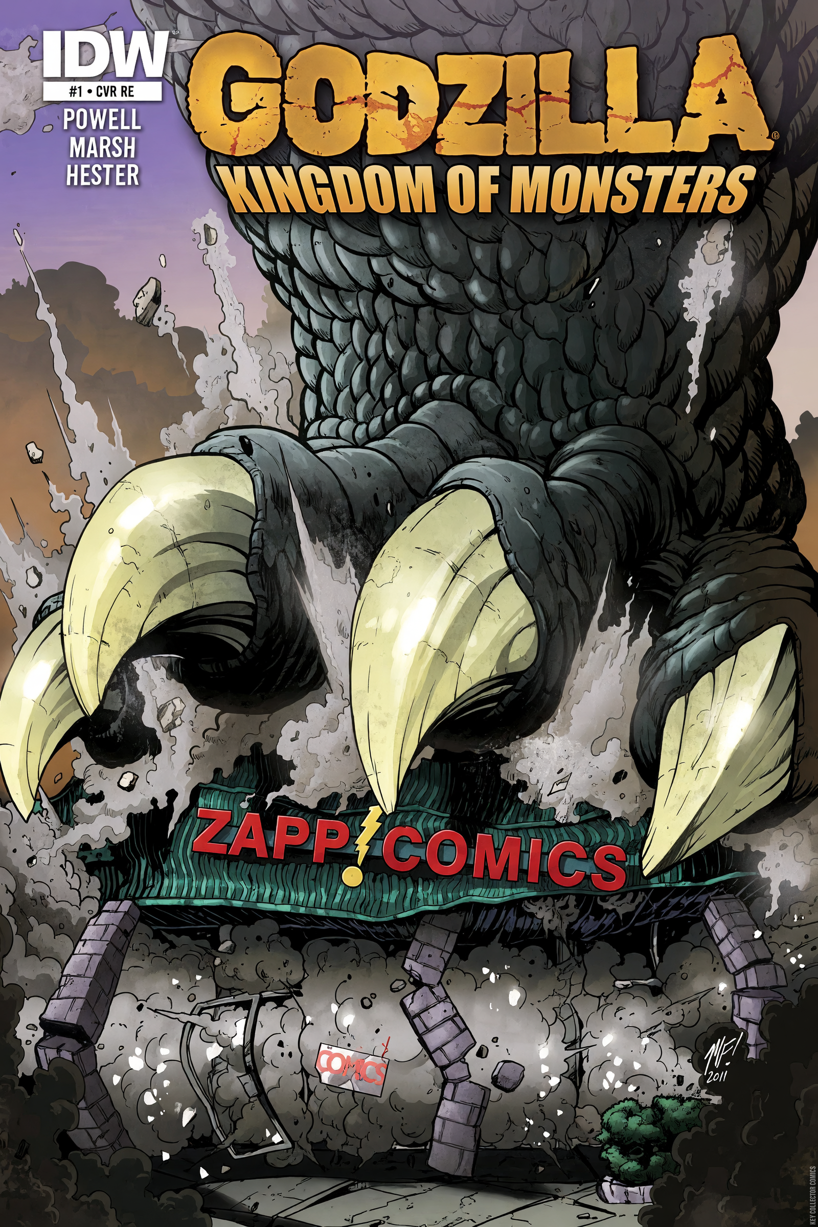 Godzilla Kingdom of Monsters #1 Zapp! Comics – Value & Details | Key ...