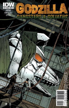 Variant Cover for Godzilla: Gangsters and Goliaths #5