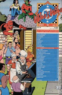 Who's Who: The Definitive Directory of the DC Universe Update '88