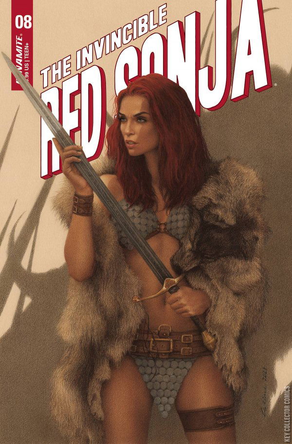 Variant Cover for Invincible Red Sonja #8