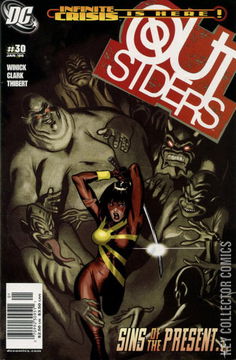 Variant Cover for Outsiders #30