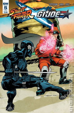 Variant Cover for Street Fighter X G.I. Joe #5