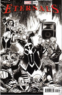 Variant Cover for Eternals #1