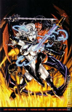 Variant Cover for Lady Death vs. Purgatori #1