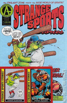 Variant Cover for Strange Sports Stories #1