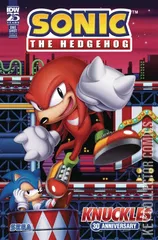 Variant Cover for Sonic the Hedgehog: Knuckles 30th Anniversary Special #1