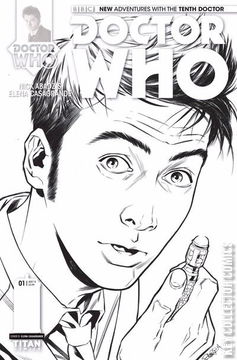 Variant Cover for Doctor Who: The Tenth Doctor #1