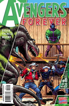 Variant Cover for Avengers Forever #4