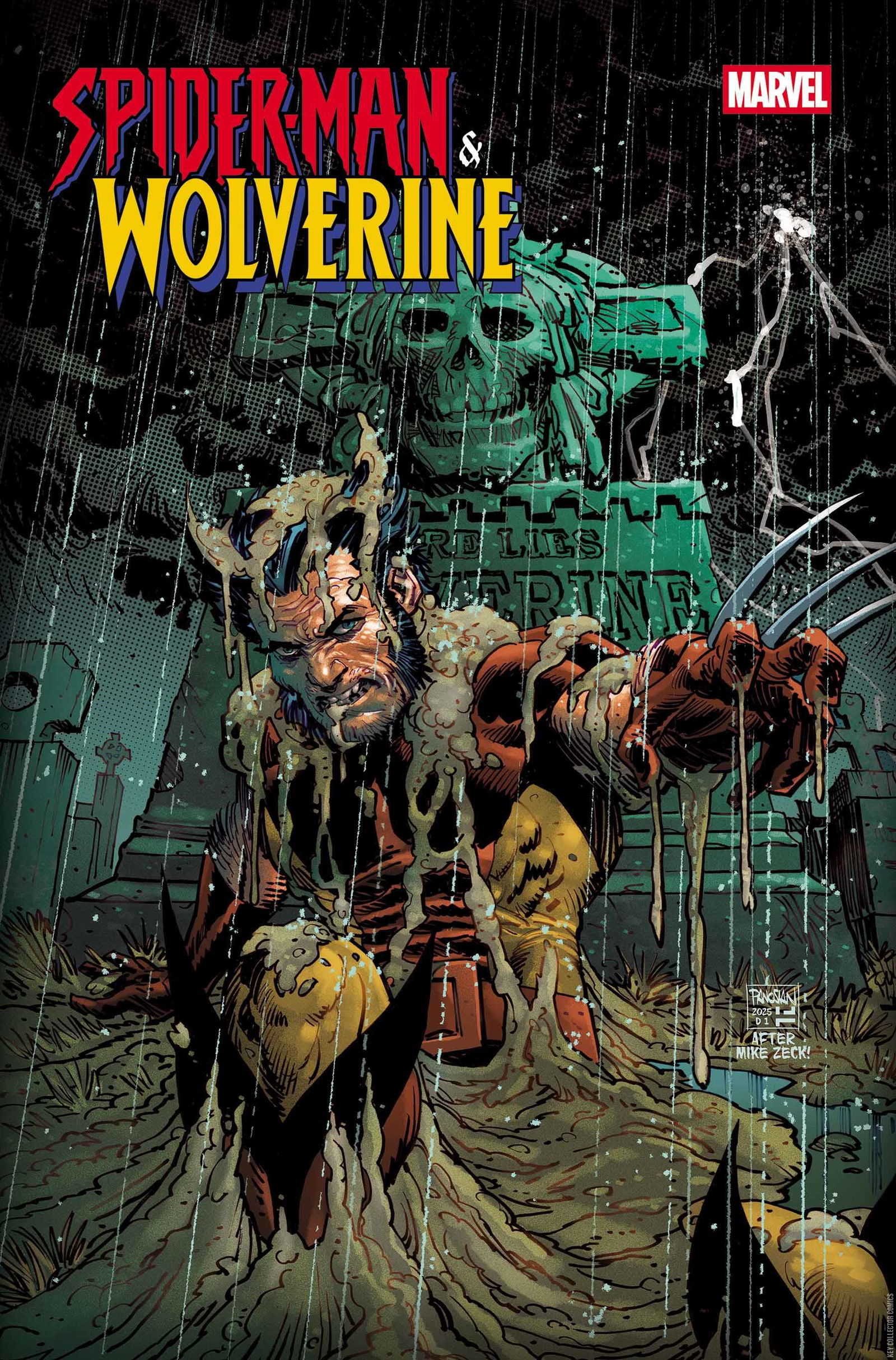 Spider-Man & Wolverine #3 Variant Published July 2025