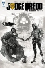 Variant Cover for Judge Dredd: Blessed Earth #4