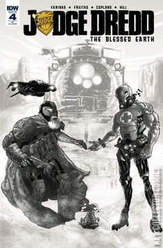 Variant Cover for Judge Dredd: Blessed Earth #4