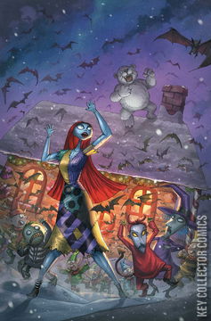 Variant Cover for The Nightmare Before Christmas: The Shiver of Christmas Town #3