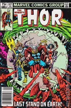 Variant Cover for Thor #327