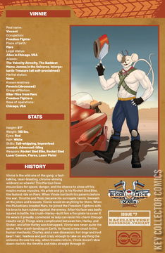 Variant Cover for Biker Mice From Mars #7