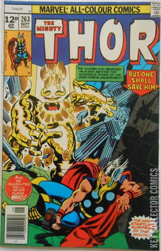 Variant Cover for Thor #263