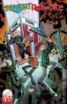 Variant Cover for Bill & Ted Roll the Dice #4
