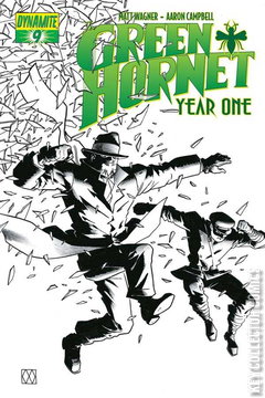 Variant Cover for The Green Hornet: Year One #9