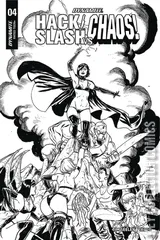 Variant Cover for Hack / Slash vs. Chaos #4