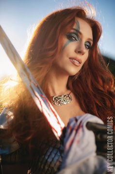 Variant Cover for Immortal Red Sonja #4