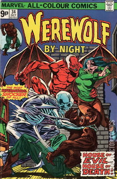Variant Cover for Werewolf By Night #34