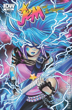 Variant Cover for Jem and The Holograms #9