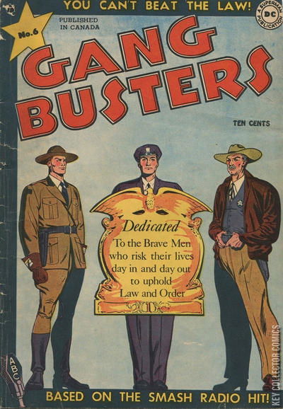 Cover art for Gang Busters #6 