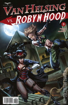 Variant Cover for Van Helsing vs. Robyn Hood #3