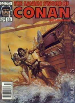 Variant Cover for Savage Sword of Conan, The #129