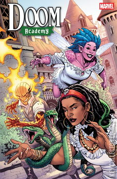 Variant Cover for Doom Academy #4