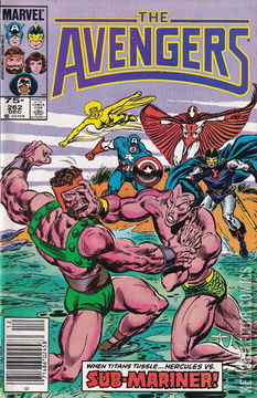 Variant Cover for Avengers, The #262