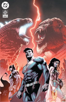 Variant Cover for Justice League vs. Godzilla vs. Kong #1