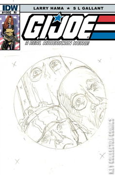 Variant Cover for G.I. Joe: A Real American Hero #199