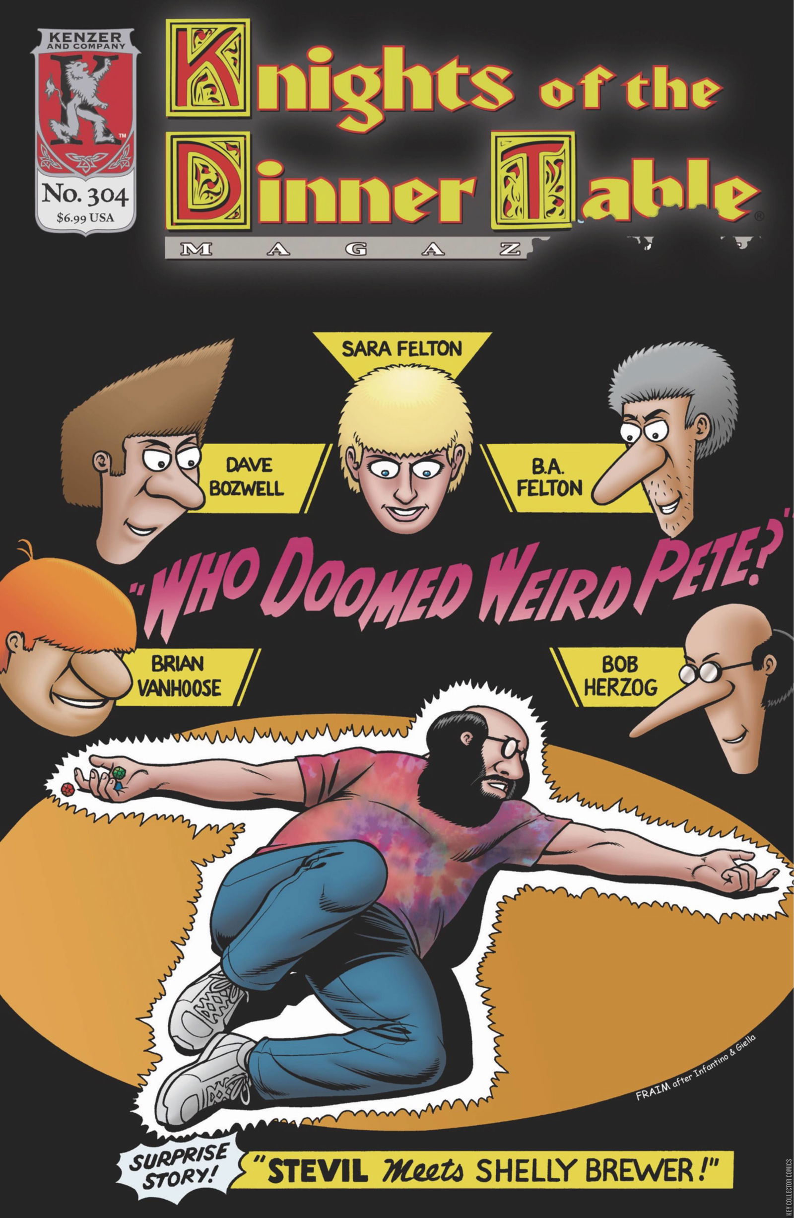 Cover art for Knights of the Dinner Table #304