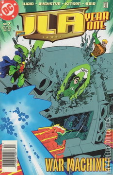 Variant Cover for JLA: Year One #7