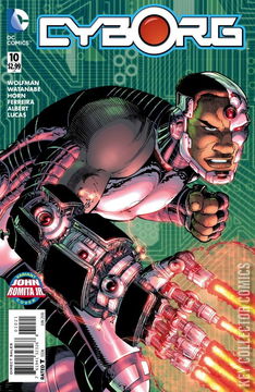 Variant Cover for Cyborg #10