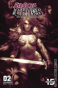 Variant Cover for Red Sonja: Age of Chaos #2