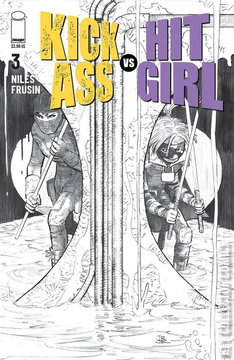 Variant Cover for Kick-Ass vs. Hit-Girl #3