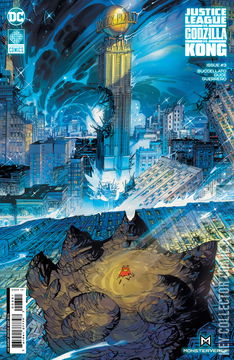 Variant Cover for Justice League vs. Godzilla vs. Kong #3