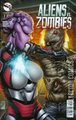 Cover for Aliens vs. Zombies #2