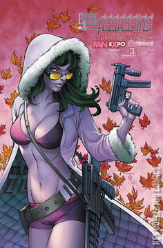 Variant Cover for Executive Assistant: Assassins #3