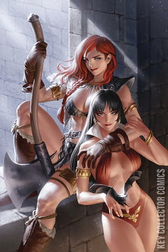Variant Cover for Vampirella / Red Sonja #8