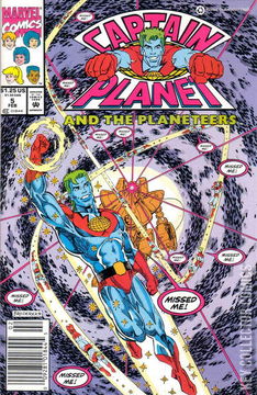 Variant Cover for Captain Planet and the Planeteers #5